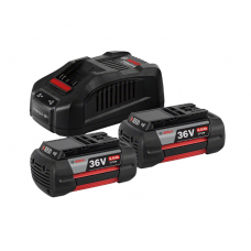 BOSCH GBA 36V + GAL 3680CV rinkinys 2x6 Ah